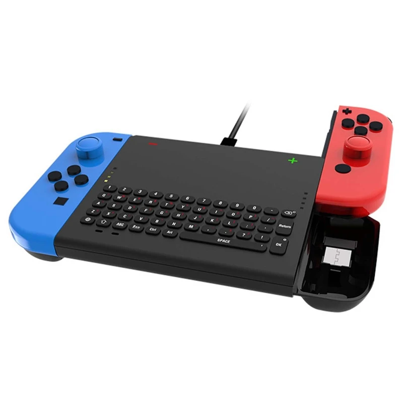 2 4g Беспроводная клавиатура перезаряжаемая ручная вибратор для N-Switch X3UB |