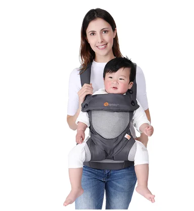 360 mesh gray Egobaby omni 360, переноска для малышей, многофункциональный дышащий рюкзак для младенцев, детская переноска, слинг для малышей, подтяжки - Цвет: 360 mesh gray