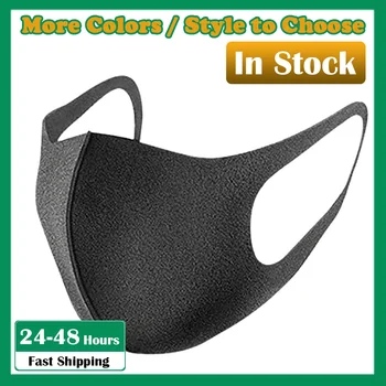 

5 Pack Anti-stof Veilig Ademend Face Masks + 10 Replacement Reusable Mask Replaceable Filter Gasket PM2.5 Air Filtration Mask