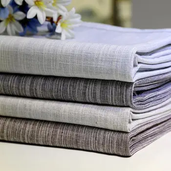 

50 Korean Cotton Linen Tablecloth Solid Color Light Blue Dust-proof Table Cloth Wedding Banquet Rectangular Cover Cloth
