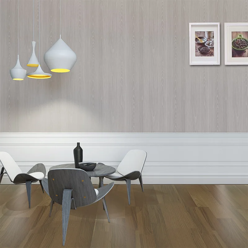 

10m Waterproof retro industrial style grain plain PVC wallpaper for bedroom living room office kitchen wall papers home decor