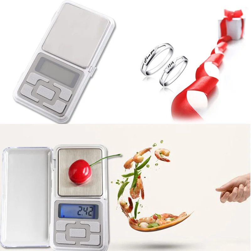 Digital Pocket Scale Herb* Herb* for 500gx0.01g Jewelry Jewelry Silver High Precision Kitchen Portable Accurate Electric