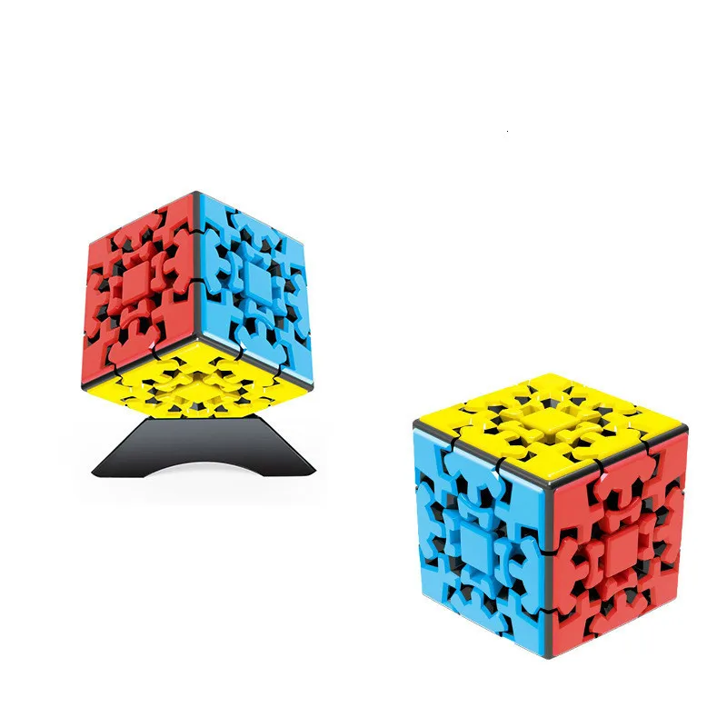 Нео магический куб головоломка ЮМО зубчатый куб 3x3x3 3x3 специальный развивающий твист мудрые игрушки игровой куб подарок