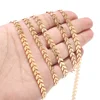 1 Meter 6mm Width Stainless Steel Chevron Link Chain Gold Chains for Necklace Bracelet Anklet DIY Jewelry Making Supplies ► Photo 3/3