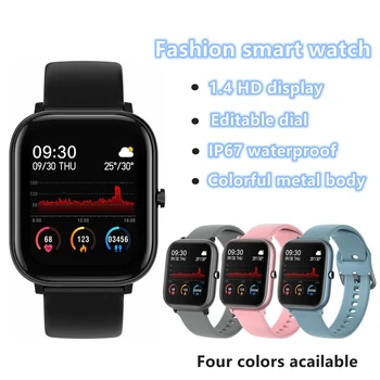 

P20 Smart Watch Activity Fitness Pedometer Health Heart Rate Sleep Tracker ip67 Waterproof Sport watch for Men Women smartwatch
