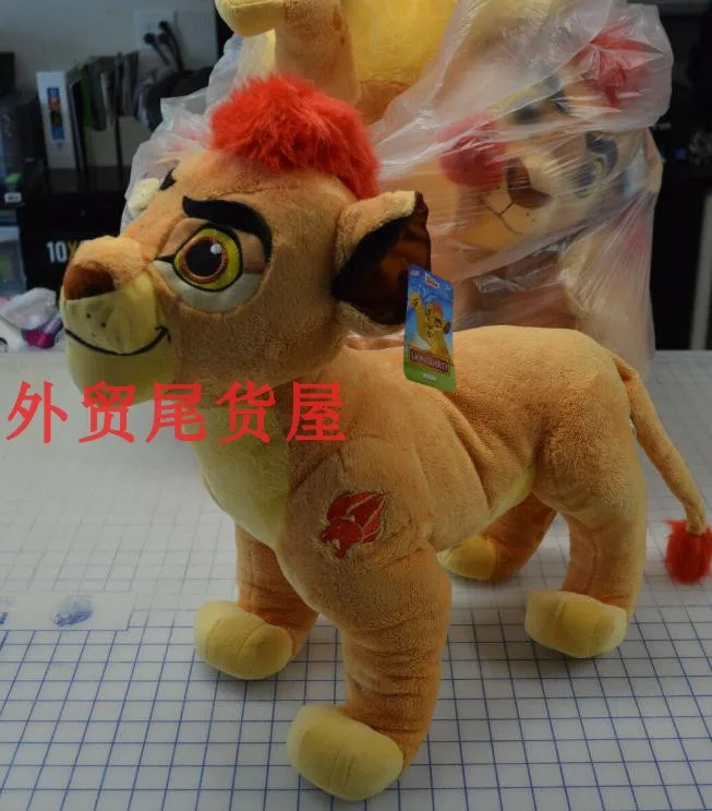 Лев Guard King Kion плюшевые для мальчиков и девочек 35 см детские мягкие животные игрушки для детей рождественские подарки