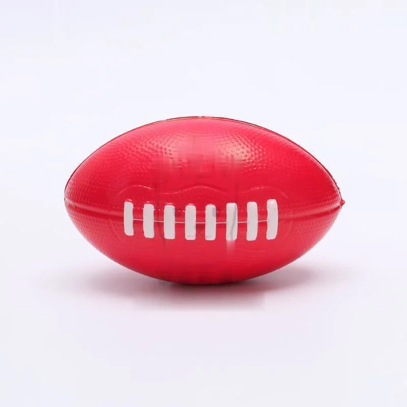 Hilai Mini Sport Balles Jouet Gonflable Football Stress Relief Rugby en Mousse Squeeze pour Les Enfants 
