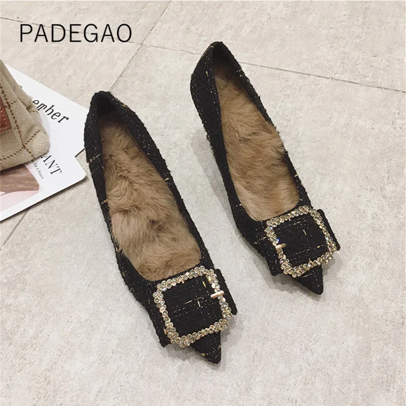 Womens Shoes High Heels Party Sexy Luxury Pumps Korean Crystal Elegant Kitten Heels
