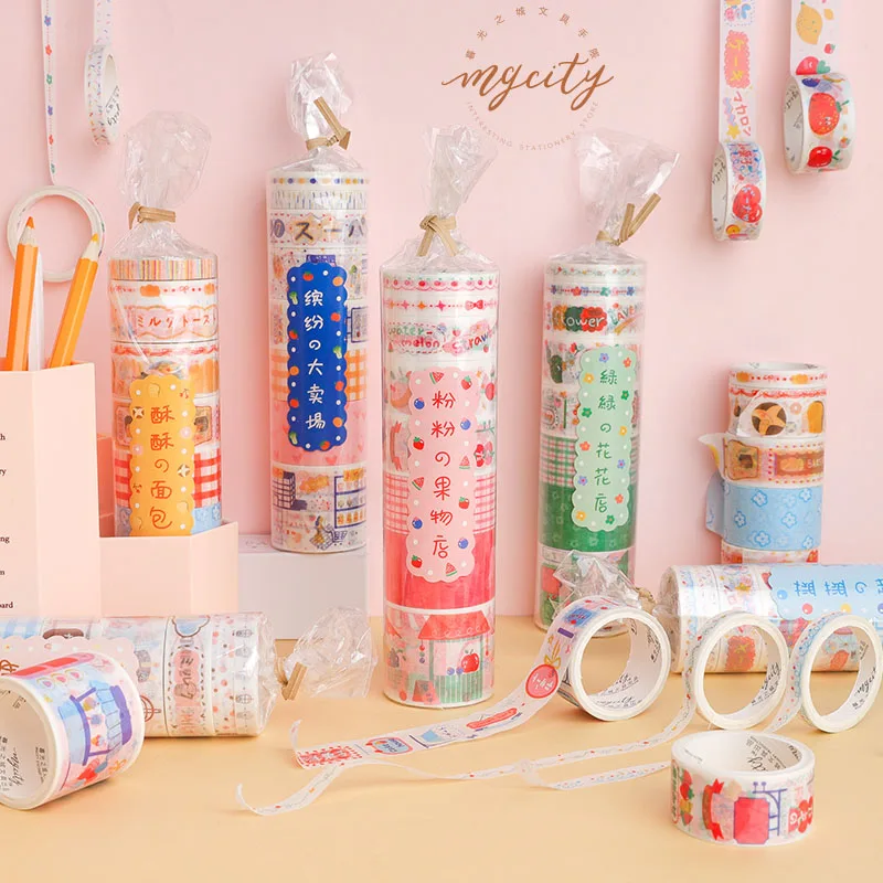 

48 PCS/LOT business Today series paper decorative tape masking tape washi tape