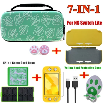 

7IN 1 Kit Bag for For Nintendo Switch Lite Storage Bag Cover Case for Nintendo Switch Lite Bag Nintend Switch Game Accessories