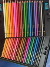 200/180/150/120/72/48/24 profesional de Color de aceite lápices de Madera Suave acuarela lápiz para la escuela dibujar materiales para dibujo y Bellas Artes