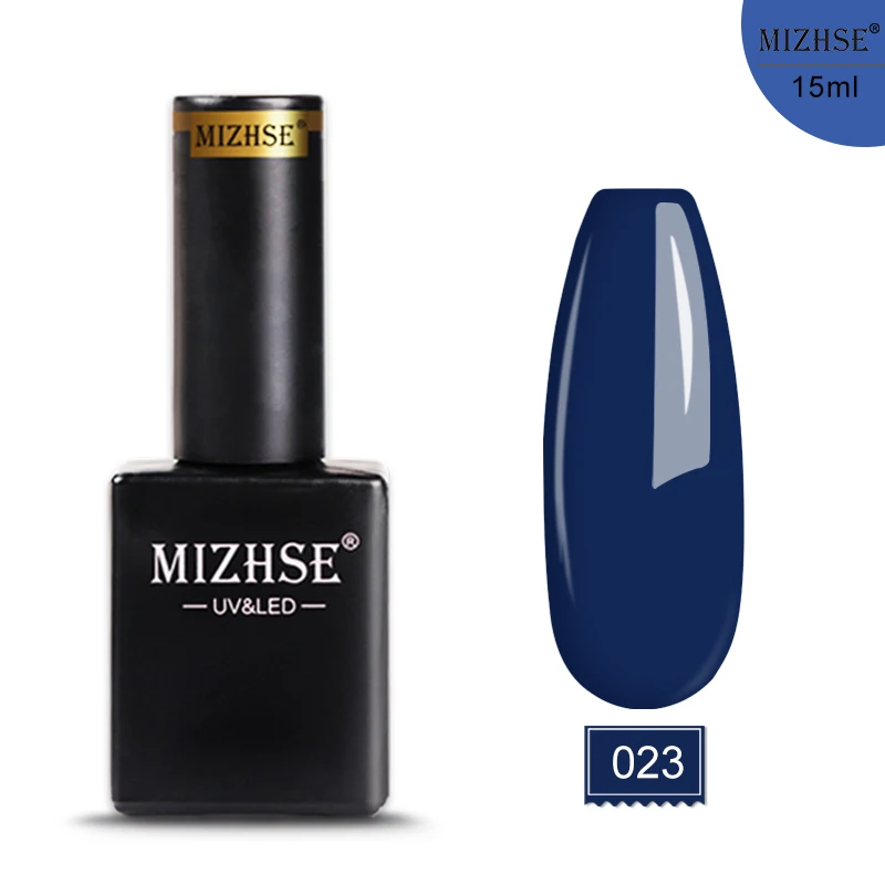 E023 MIZHSE, 15 мл, Гель-лак, УФ светодиодный лак для ногтей, для маникюра, 72 цвета, Гель-лак, Полупостоянный, отмачиваемый, УФ гель для ногтей, маникюр - Цвет: E023
