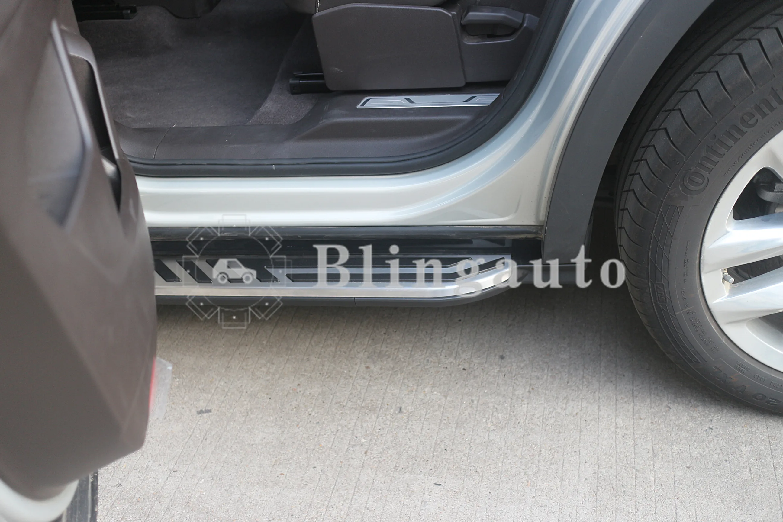 Подходит для Volkswagen Teramont Atlas 2018 2019 2020 2 шт. левая и правая алюминиевая подножка