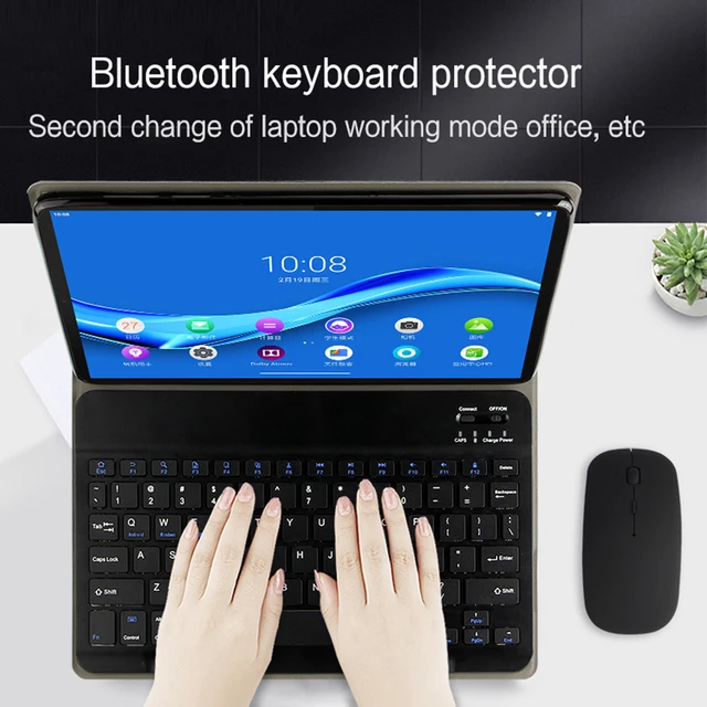 Ripley - TECLADO BLUETOOTH + FUNDA PARA TABLET LENOVO P11 TB-J606