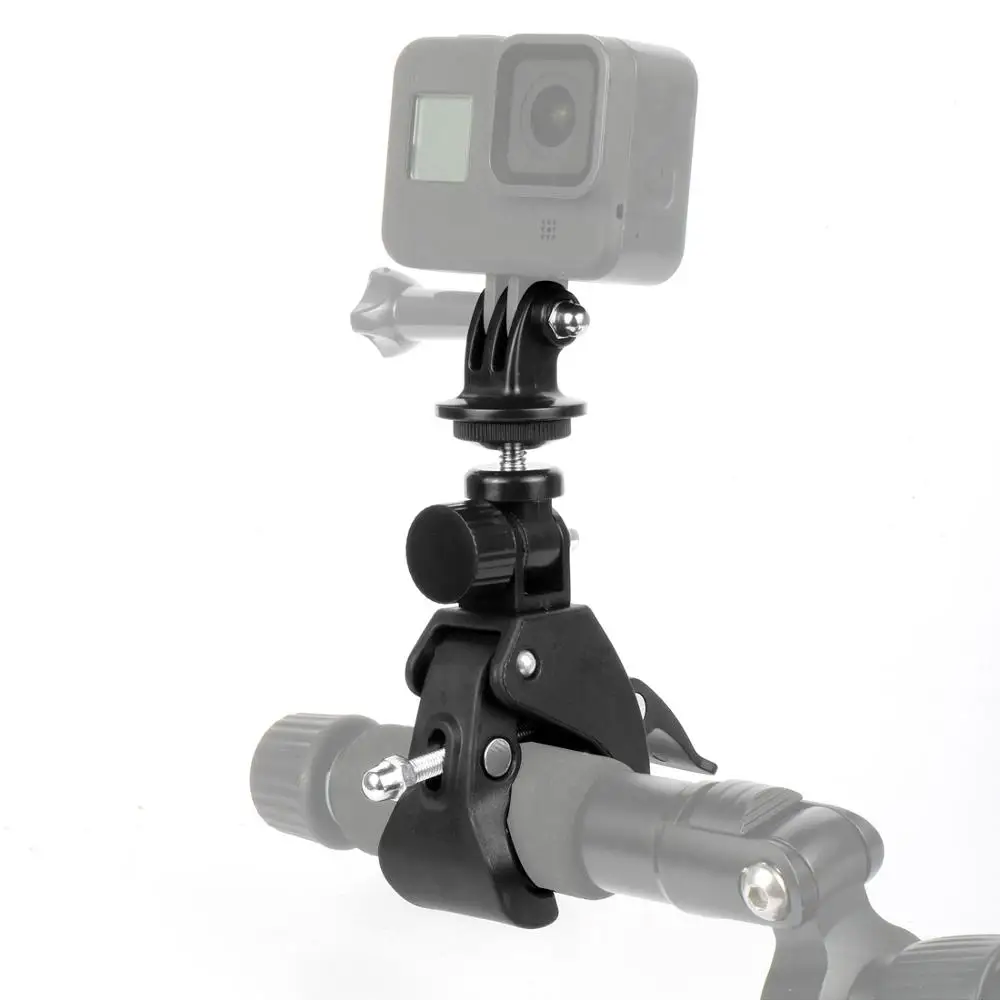 F06642-A Clip Release Bike Handbar Mount Bar+Long Screw with Cap for GoPro HERO3