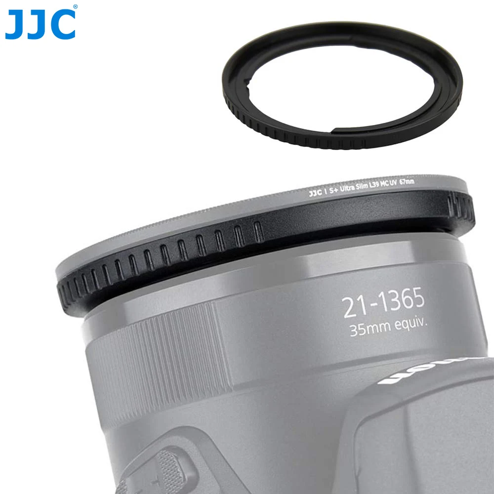 Jjc 67Mm Abs Lens Filter Adapter Ring Voor Canon SX70 Hs SX60 Hs SX50