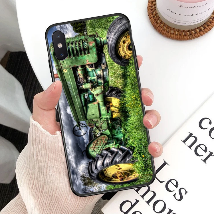 A3 Умный чехол john deere, черный мягкий чехол для телефона для iPhone 11 pro XS MAX 8 7 6 6S Plus X 5 5S SE XR, чехол - Цвет: A3