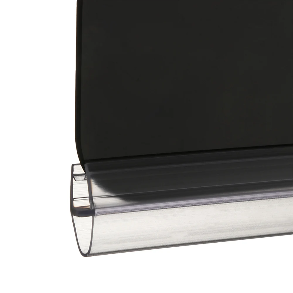 Bath Shower Screen Door Seal Strip door seal strip sealing strip tape waterproof tape window seal strip sealing tape sealing strip rubber seal strip rubber door weatherstripping door weatherstripping silicone seal strip 4 to 12mm Rubber Glass Door Weatherstrip Portable Window Glass Fixture Accessories Household