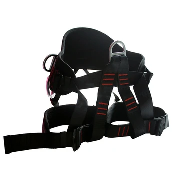 

Thickness Climbing Rock Harness Adjustable Half Body Protection Belt Harness