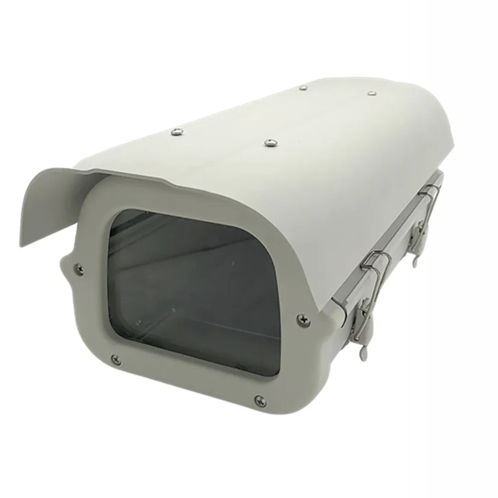Large Size Indoor Outdoor Waterproof Security Surveillance CCTV Camera Housing Cover Case Aluminum Side Open Double Locks Shell