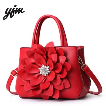 

Women's handbag shoulder bag 2020 new fashion wild large capacity bridal flower crossbody bag Chinese style