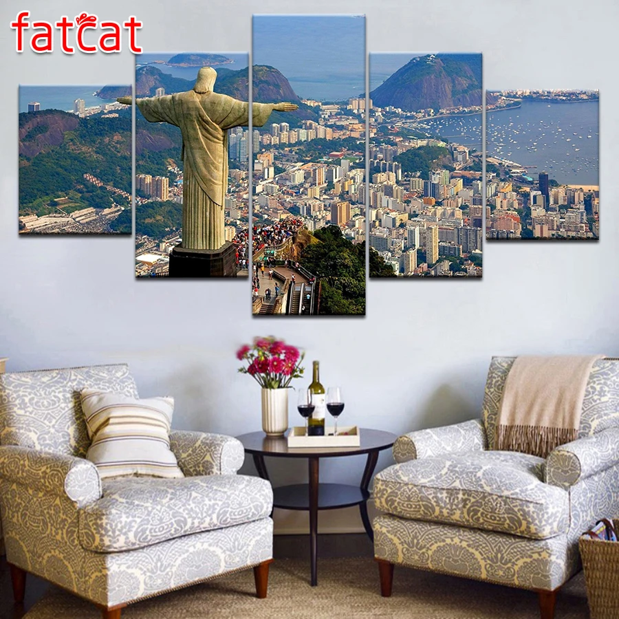 Brazil Rio De Janeiro 5 Panel