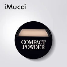 IMucci пудра для лица для женщин Макияж Красота консилер натуральный прессованный порошок для лица Контурирование пудрой Палетка для макияжа матовая основа