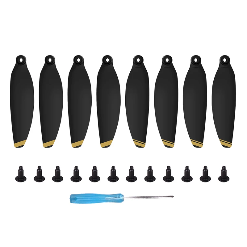 Buy 8pcs Mavic drone Propellers blade props for dji mavic mini drone Accessories