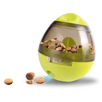 

New Tumbler Pet Toy Automatic Food Feeding Dog Snacks Food Spiller Cat Dog Leakage Food Ball Dog Food Feeder