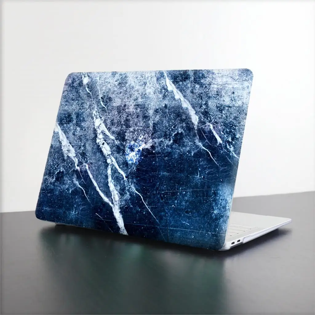 Мраморный Жесткий Чехол для ноутбука Macbook Air Pro Retina 11 12 13 15 сенсорная панель дюймов