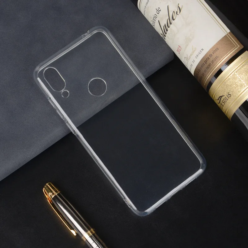 

Transparent Glossy Silicone Case For DOOGEE N10 Y7 Y7 Plus TPU Bumper Back Cover Phone Funda Custodia Housse Coque