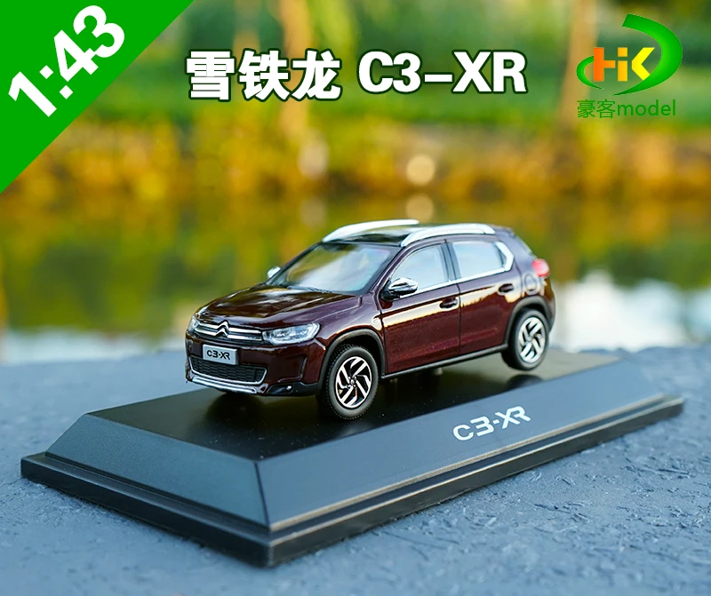 1:43 Citroen C3-XR CITROEN сплав модель автомобиля украшение Модель автомобиля игрушки - Цвет: Красный