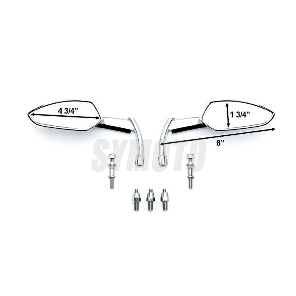 Модифицированные металлические зеркала заднего вида для мотоцикла Cruiser Harley XL883