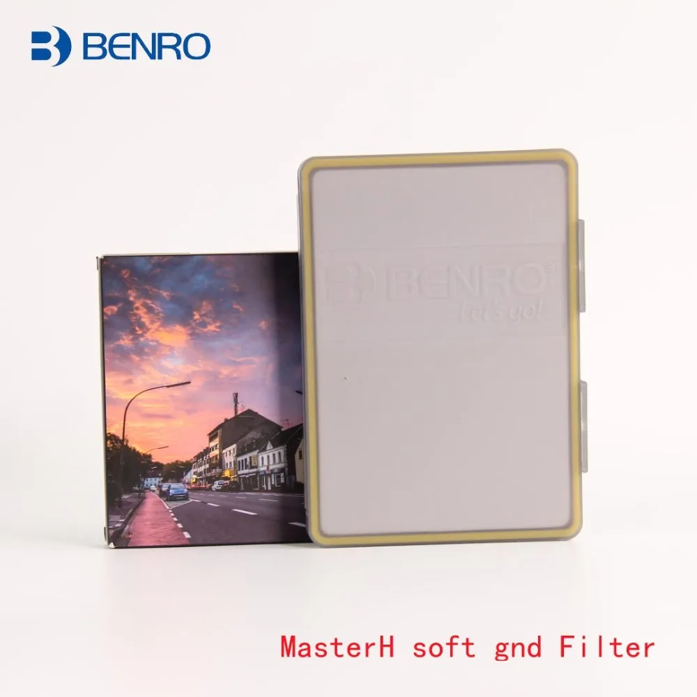 Мягкий фильтр Benro MasterH 100x150 мм GND4 0,6/GND8 0,9/GND16 1,2/GND32 1,5 с вставками из стекла Soft Grad ND 100 мм