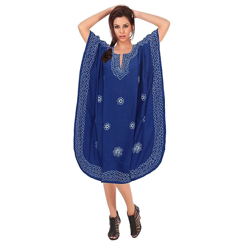 

Embroidery Cotton Bathing suit Cover ups Tunics for Beach Robe de Praia Swim suit Cover up Swimwear Women Beachwea