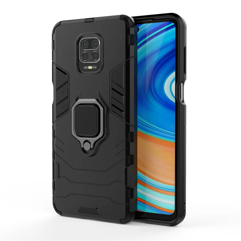 Чехол с кольцом-держателем для Xiaomi Redmi Note 9S 9 Pro Max 8 8T 7 противоударный чехол-бампер