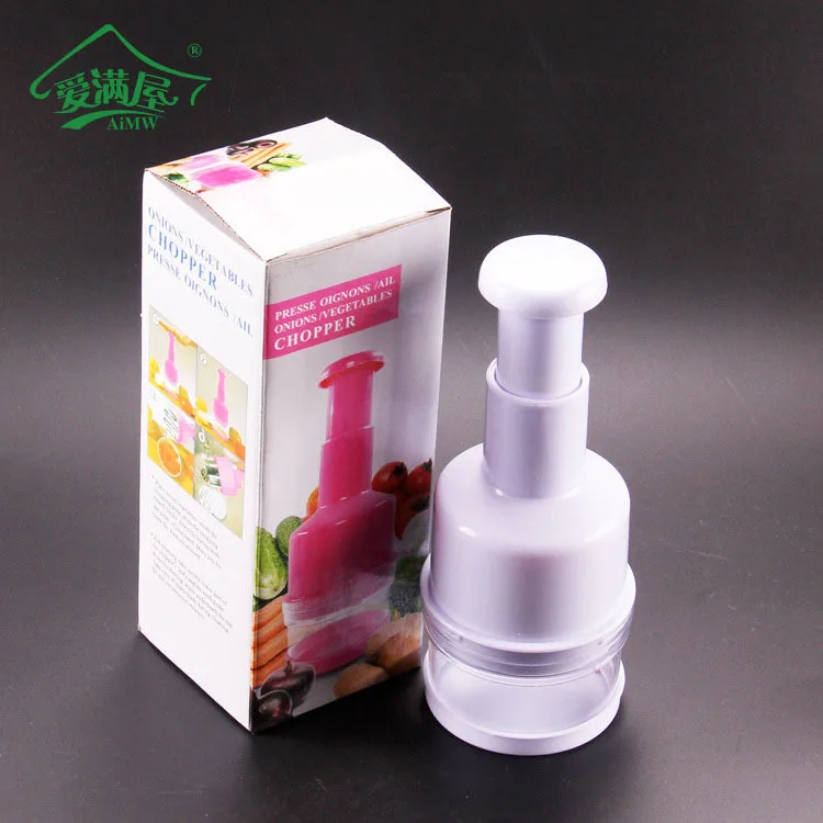 

AMW Household Hand Pressure Semi-automatic Kitchen Crusher Large Size Onion Potato Cutter