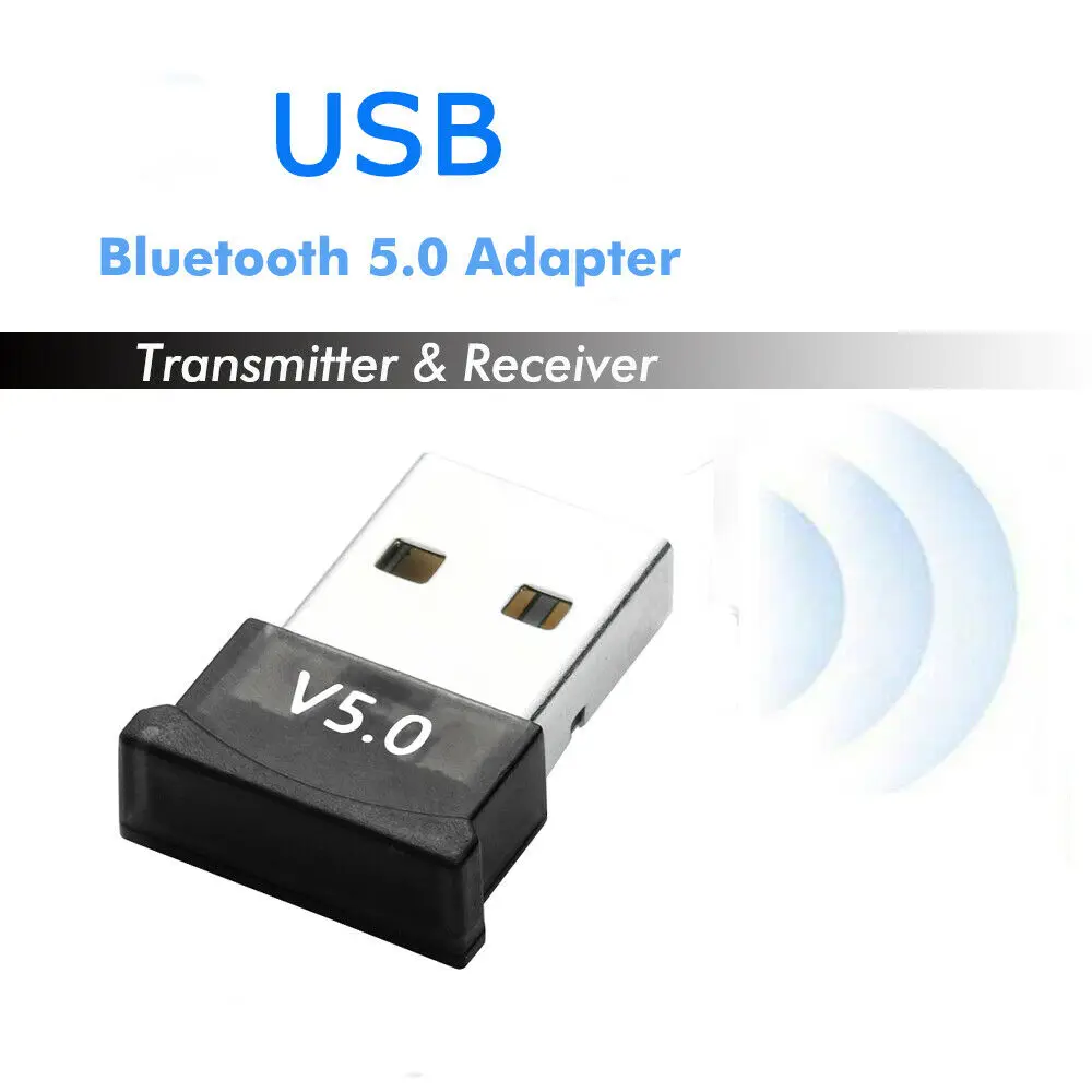 USB bluetooth 5,0 адаптер беспроводной ключ стерео приемник для ПК Win 10 8 7/XP