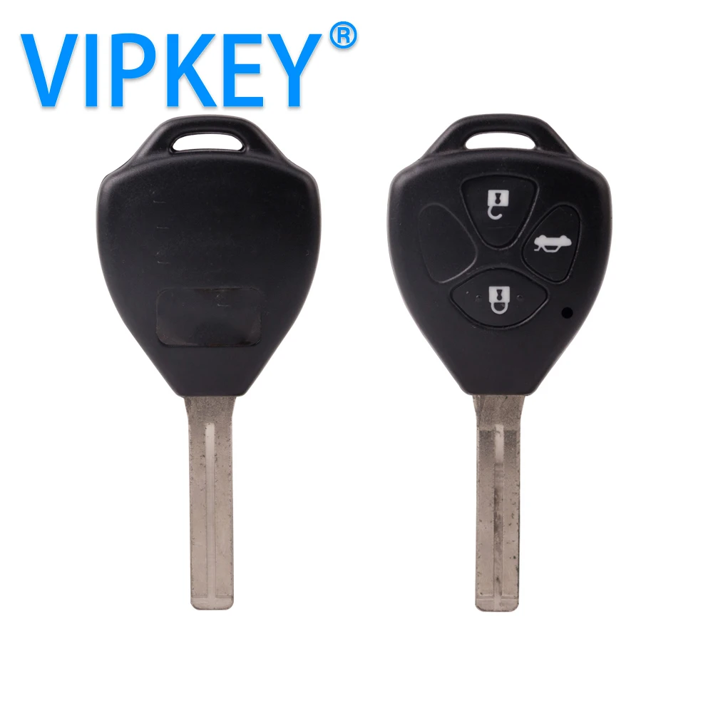 Запасной 3 кнопочный пульт дистанционного управления VIPKEY чехол брелок для Toyota Camry