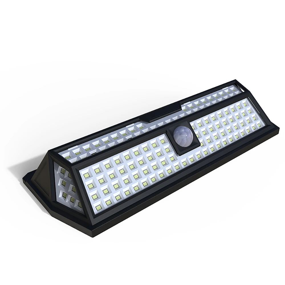 Sensor de Movimento Jardim ao ar Água para a Decoração do Jardim Ip65 à Prova Pacote Litom 132 Led Solar Luz Pir Lâmpada Parede Branco Livre Dwaterproof 1 - 2 10 12 pacote litom 132 led solar luz
