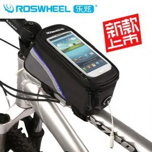 ROSWHEEL [12496] 5th S для горного велосипеда, посылка для телефона, верхняя труба, сумка для переднего луча, оборудование для верховой езды