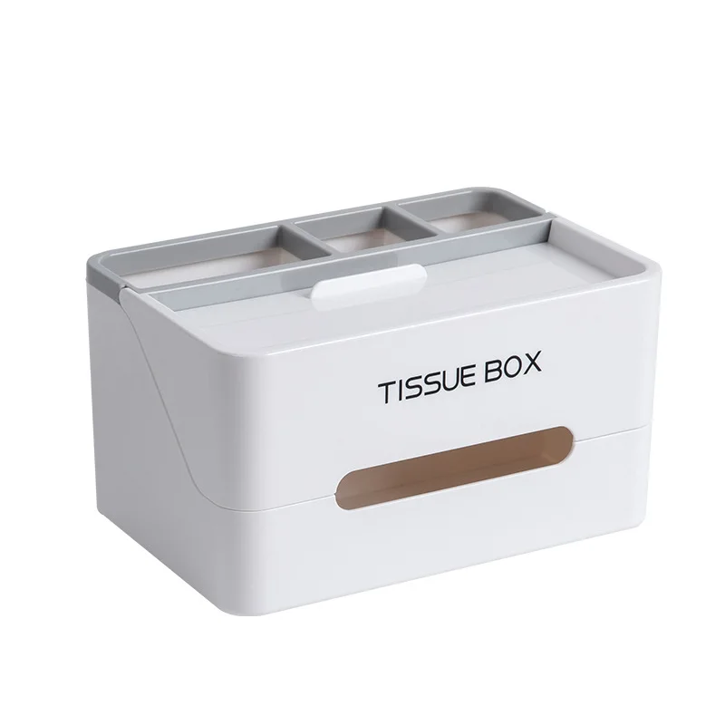 

Box Storage Plastic Tissue Box Bathroom Toilet Tissue Dispenser Bathroom Car Organizer Decoration Tools Kitchen Storage