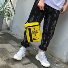 INS Trend крутая сумка на плечо для танцев в стиле хип-хоп, Спортивная повседневная Уличная сумка на плечо в стиле Харадзюку