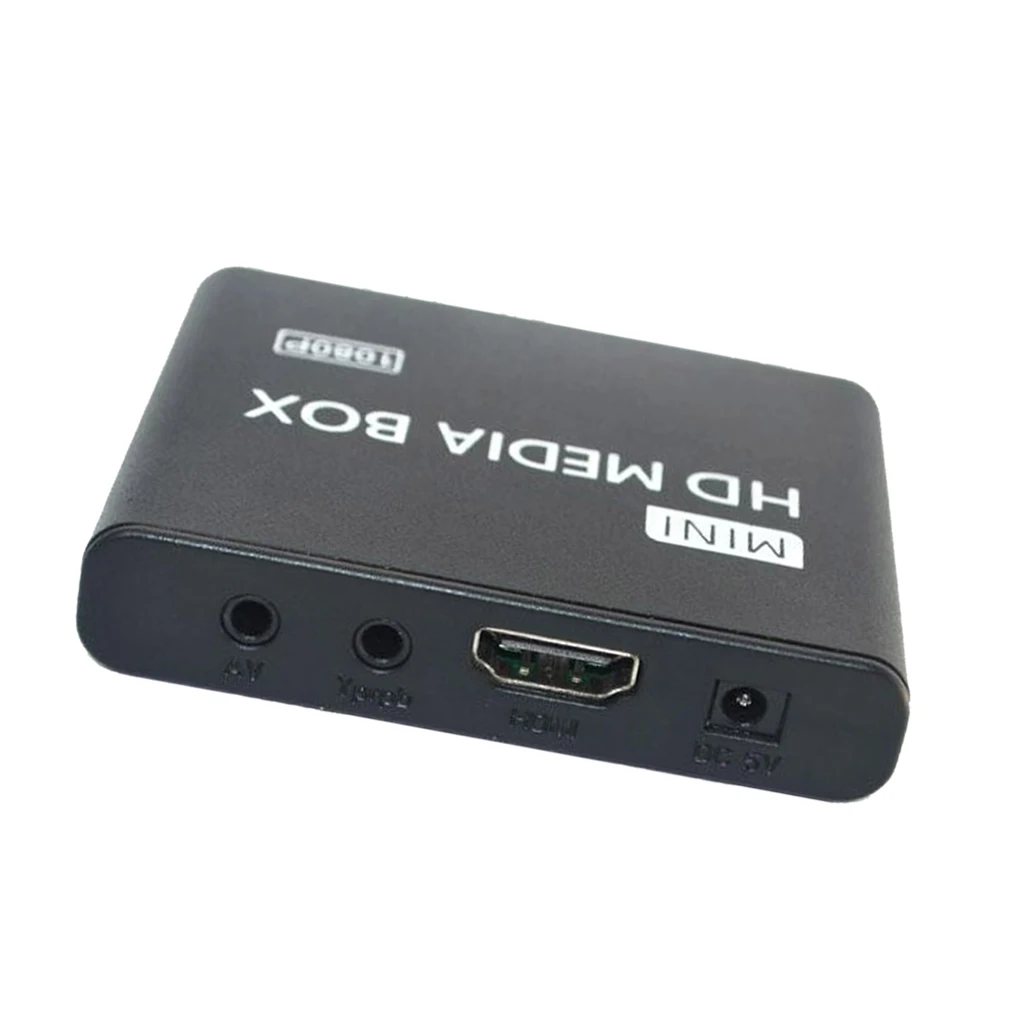 Премиум HD 1080P Автомобильный мультимедийный Аудио Видео плеер Поддержка HDMI/AV/USB/MMC US Plug