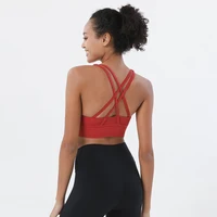 SOISOU Nylon Yoga Set Women's Tracksuit Gym Fitness Set Woman 2 Pieces Leggings Sports Bra Breathable Sportwear Woman Clothes - Image 5