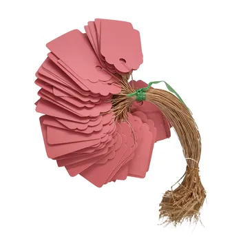 

3.6x2.5cm Lot 100pcs Strip Line Household Garden Label Plant Hanging Paper Mini Seed Signs Gardening Pot Accessories