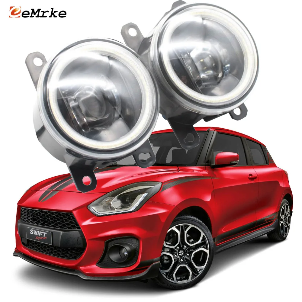 Автомобильные светодиодсветодиодный дневные ходовые огни Angel Eye для Suzuki Swift Sport 2007