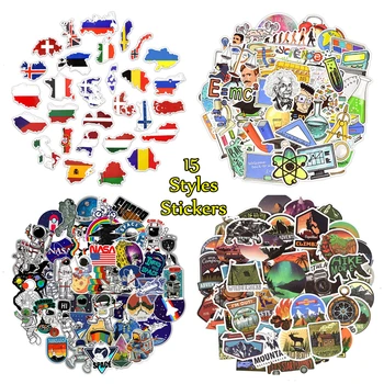 

Waterproof Cute Vinyl Stickers for Laptop Luggage Skateboard Water Bottle Cartoon Vsco Decals Stickers DIY For Computer Stickers