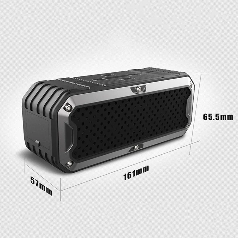 ZEALOT S6 водонепроницаемый открытый Bluetooth динамик стерео Bluetooth динамик карта Аудио Бас аудио линия стерео Bluetooth динамик