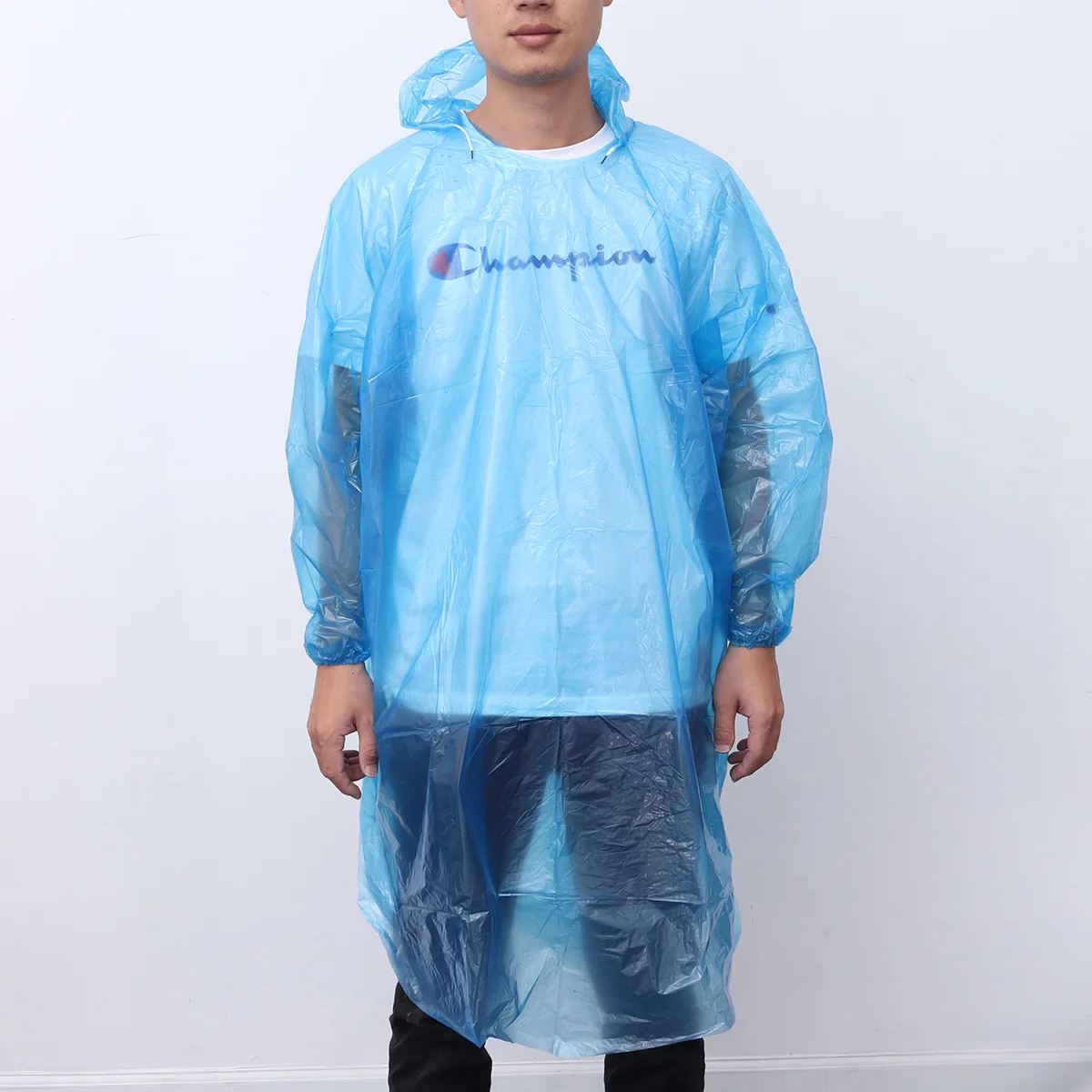 8PCS Portable Adult Waterproof Emergency Disposable Kids Unisex Raincoat for Kids